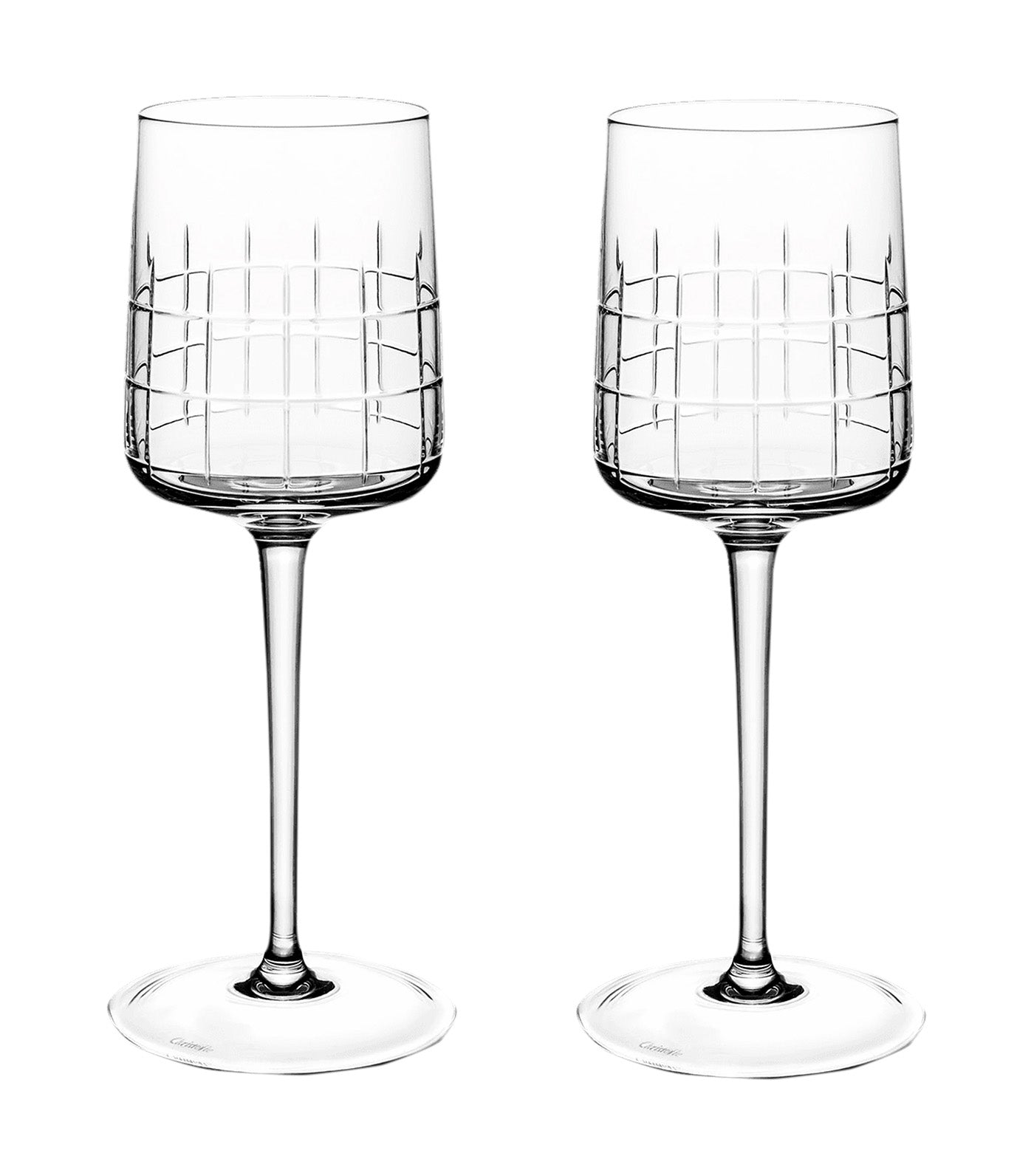 Graphik Set of 2 Crystal Red Wine Glasses