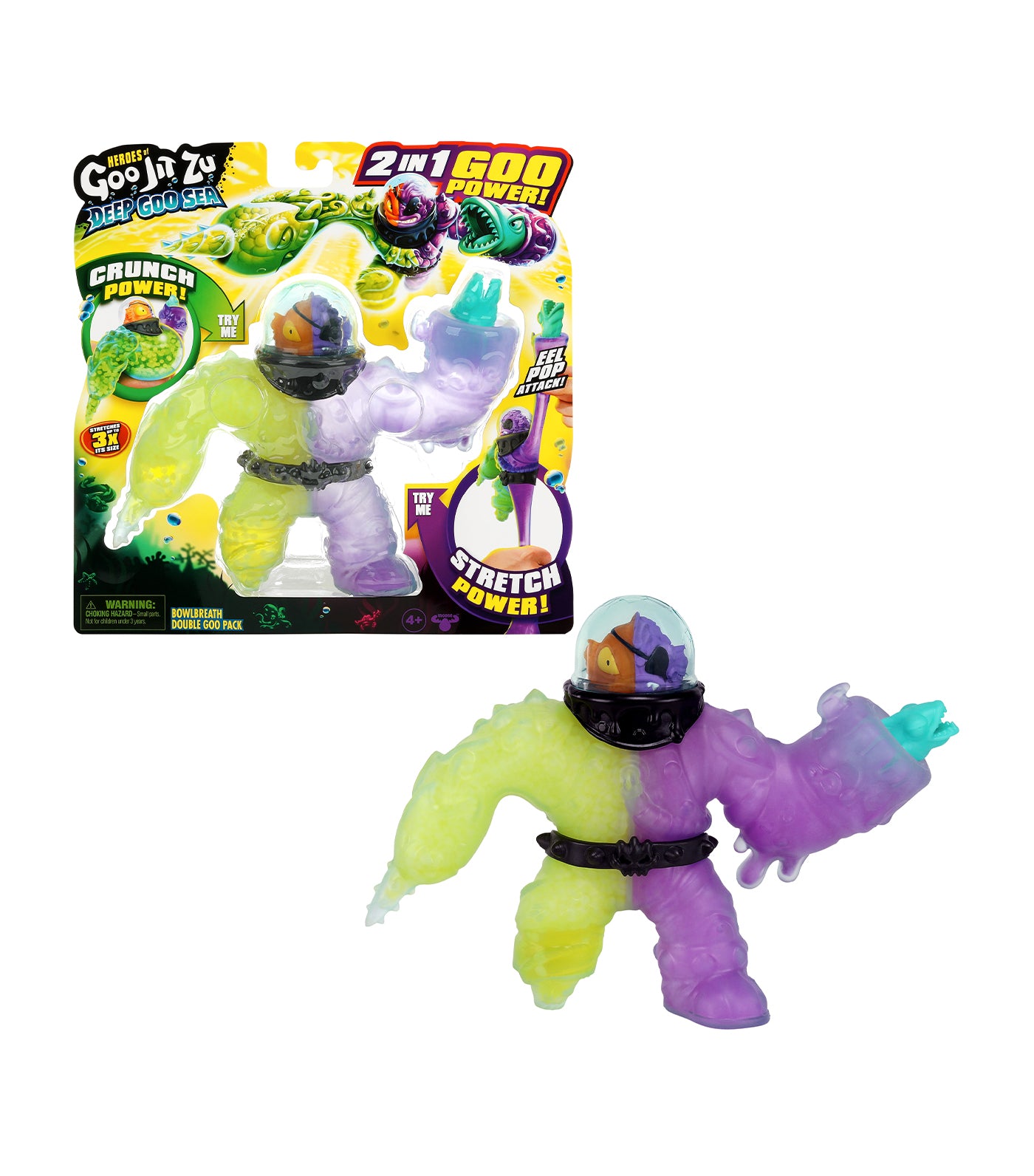 Heroes Of Goo Jit Zu Deep Goo Sea Bowlbreath Double Goo Pack