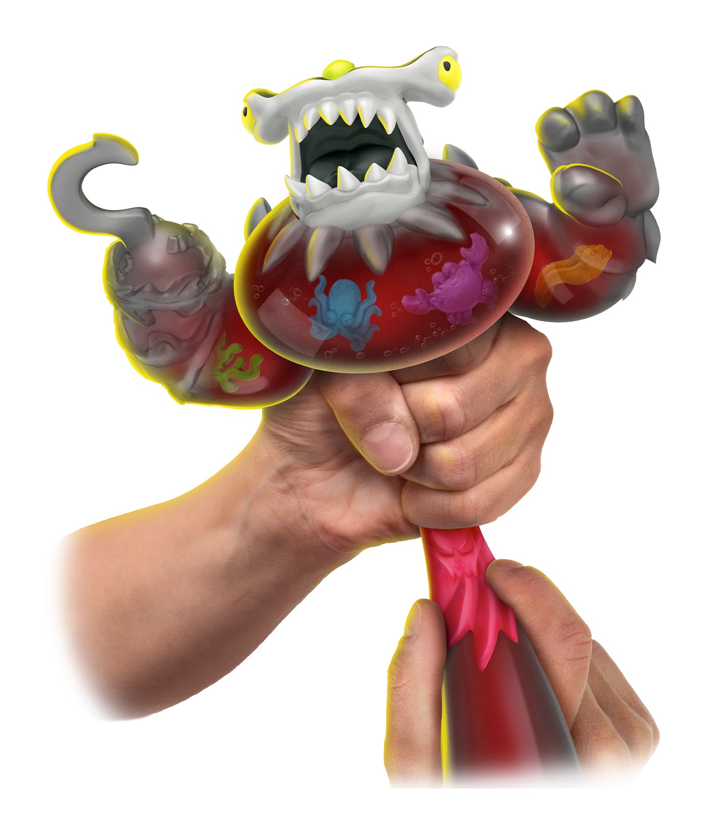 Heroes of Goo Jit Zu Deep Goo Sea Versus Pack - Tidal Smash Thrash vs Exclusive Hammerhook