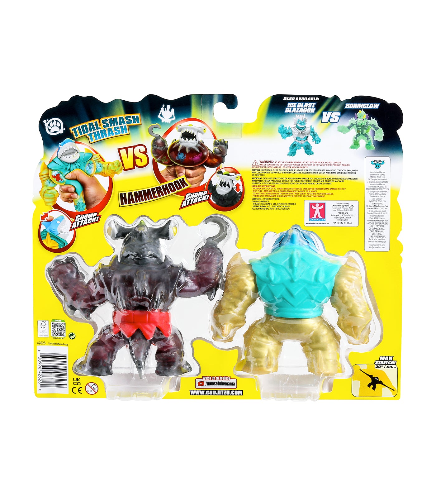 Heroes of Goo Jit Zu Deep Goo Sea Versus Pack - Tidal Smash Thrash vs Exclusive Hammerhook