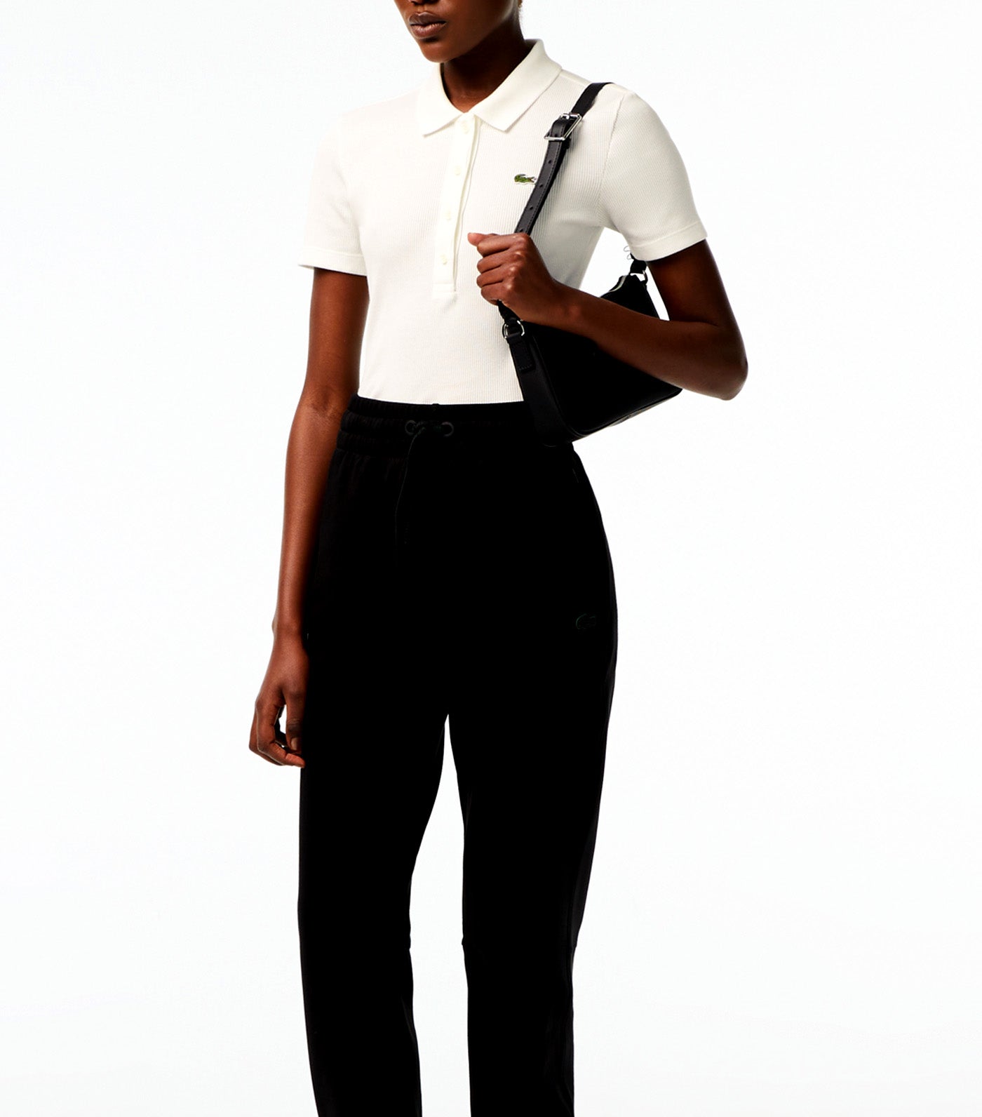 Women’s Organic Cotton Polo Shirt Flour