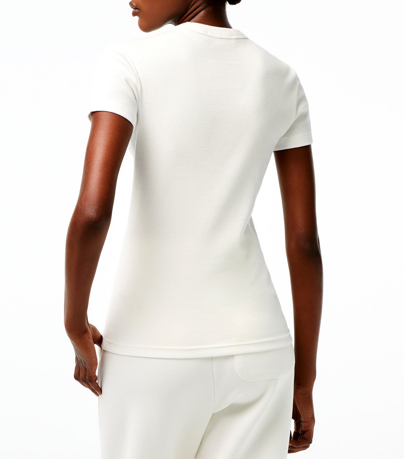 Women’s Slim Fit Organic Cotton T-shirt Flour