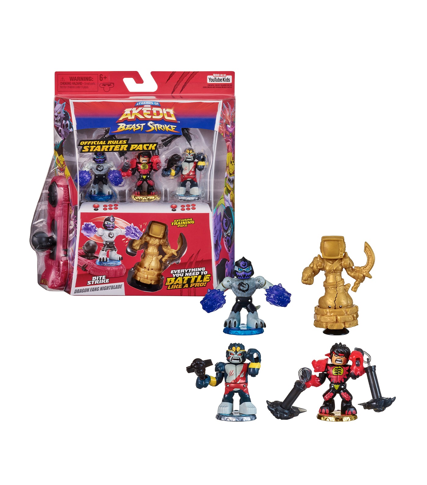 Legends of Akedo Beast Strike Bite Strike Starter Pack