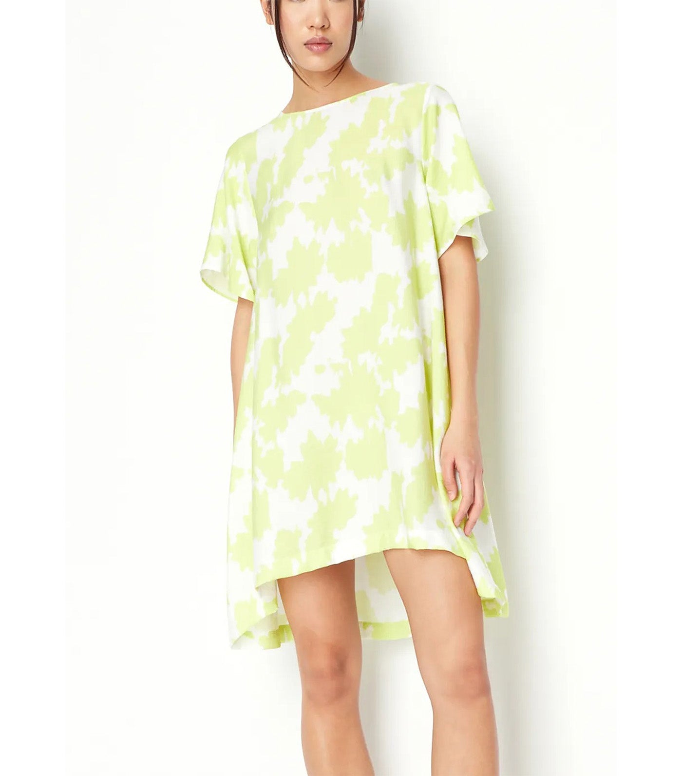 All Over Floral Print Certified Viscose T-Dress Mirage Party