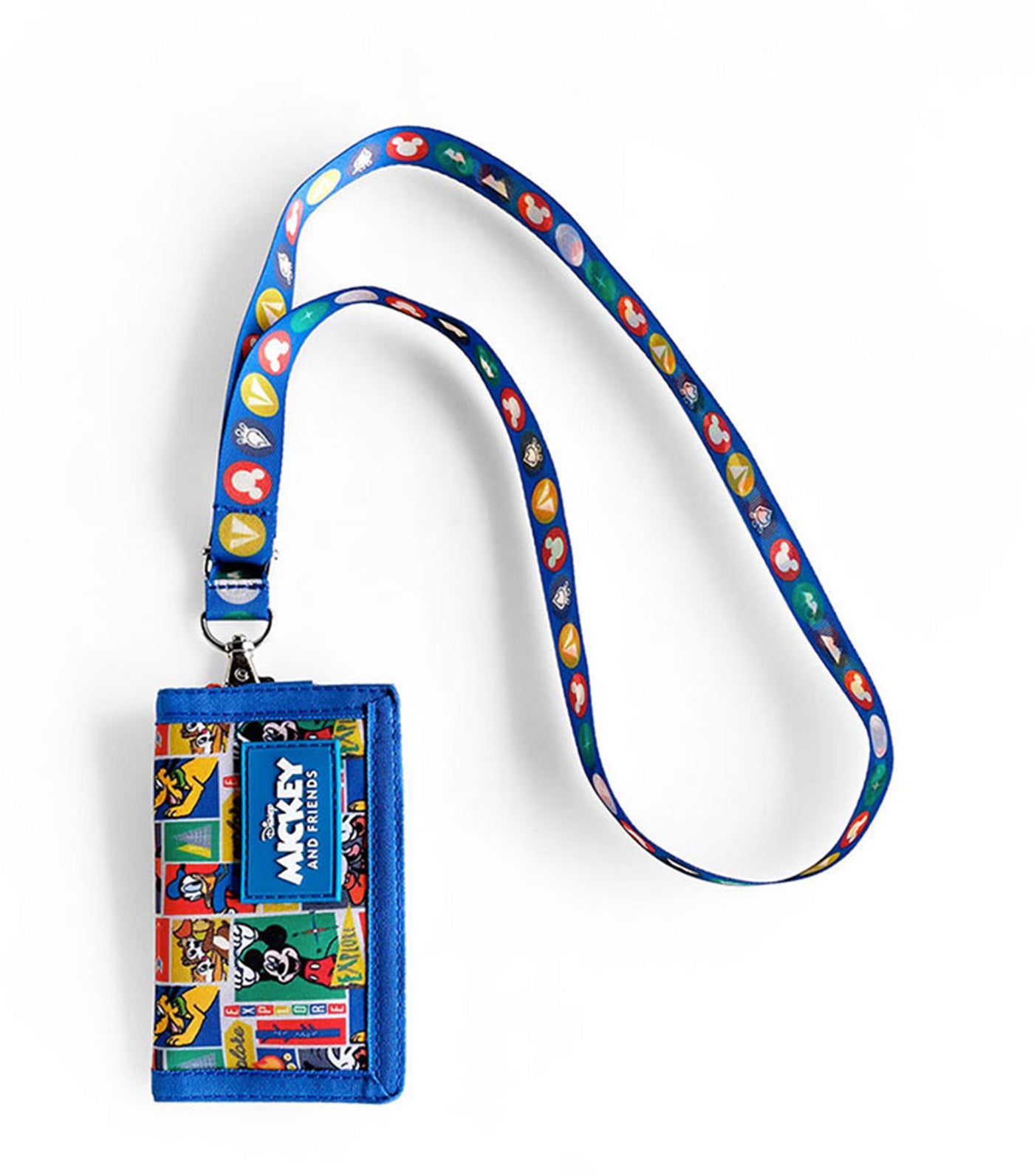 Totsafe Mickey Mouse Outdoor Fun Lanyard Wallet Multi