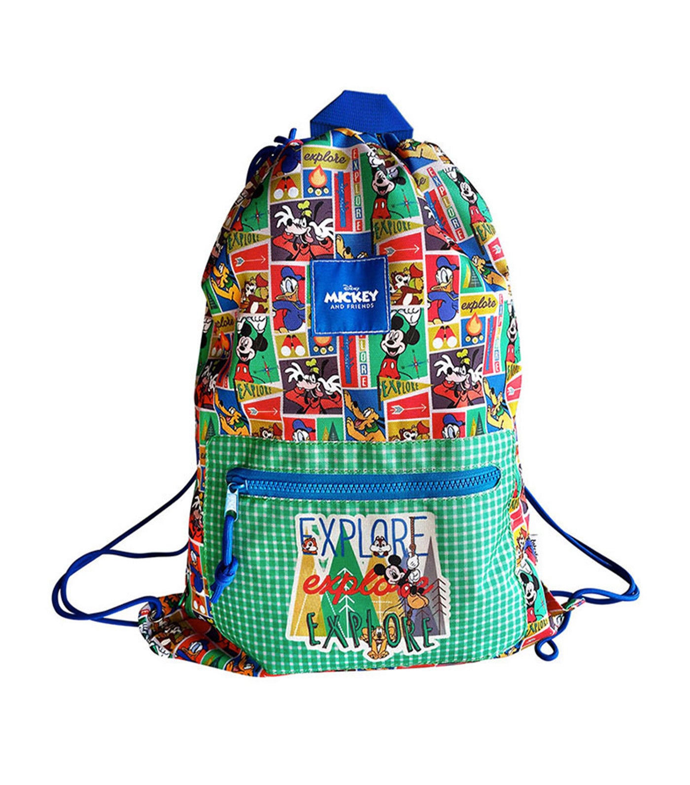 Totsafe Mickey Mouse Outdoor Fun Drawstring Backpack Multi