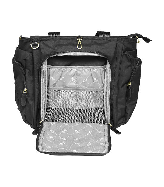 Gabrielle Tote Baby Changing Bag Black