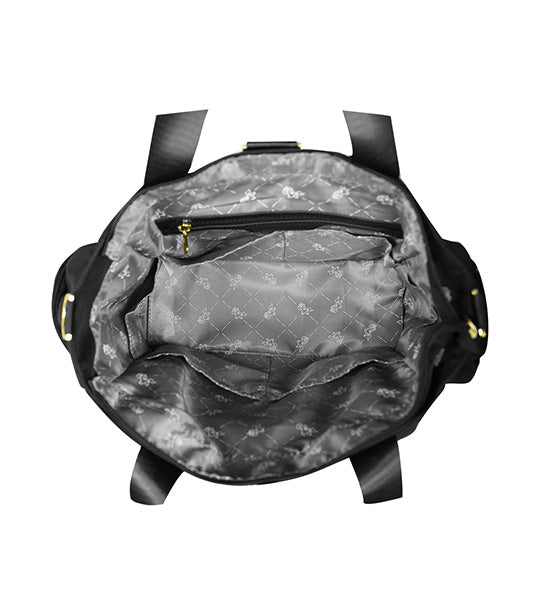 Gabrielle Tote Baby Changing Bag Black
