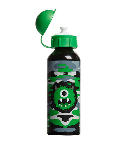500ml Monster Camo Metal Bottle - Green