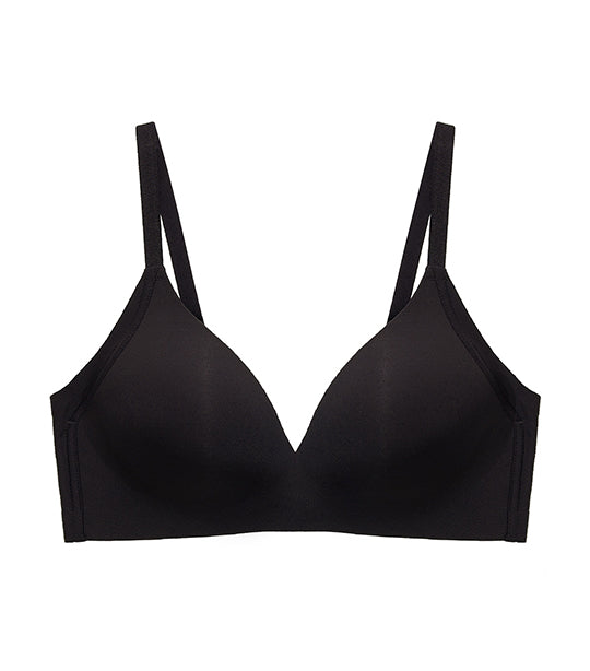 Tri-Zone Non-Wired Padded Bra Black