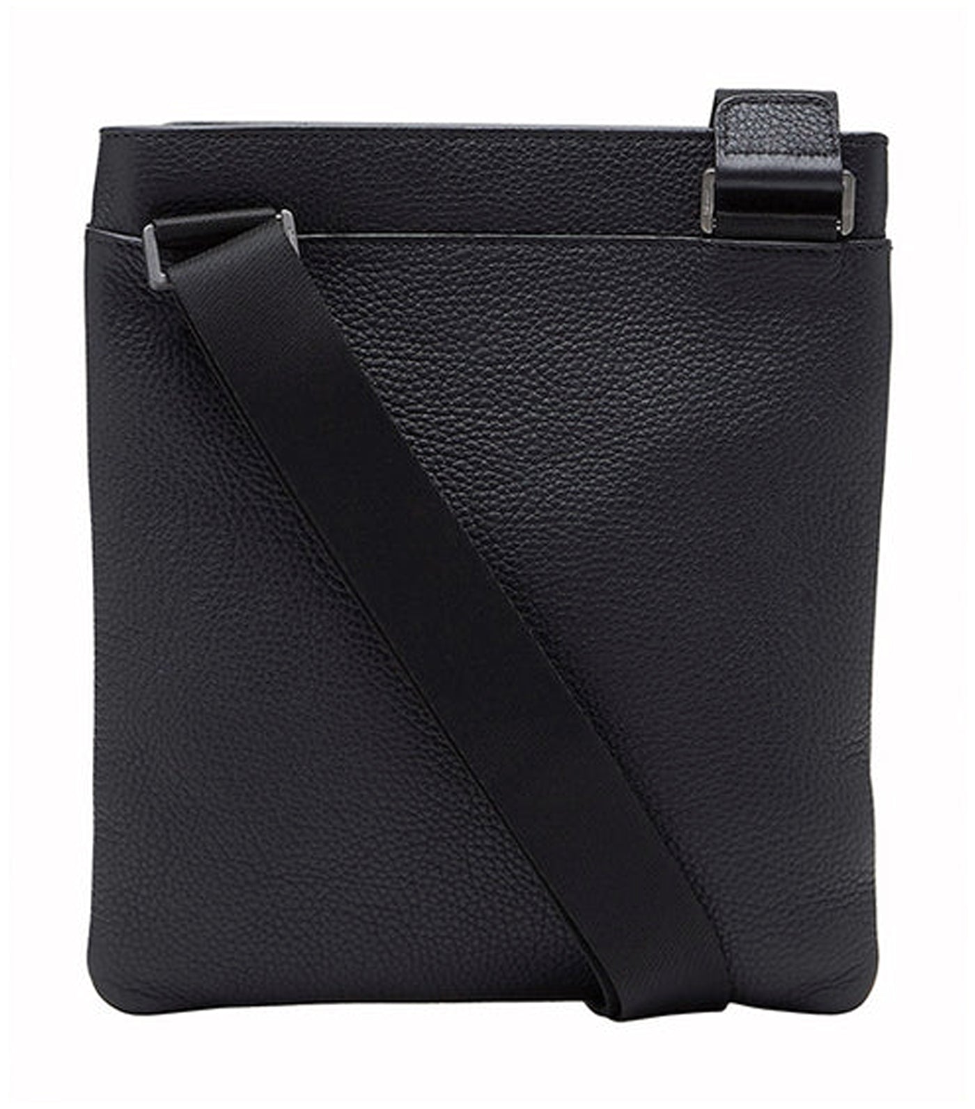 Crossbody Bag Calf Leather Black