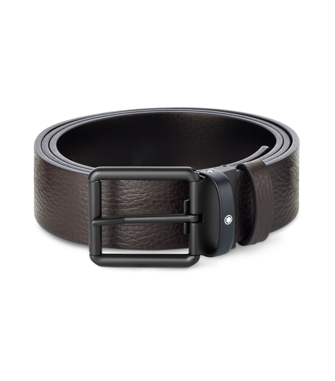 35mm Reversible Leather Belt Brown/Black
