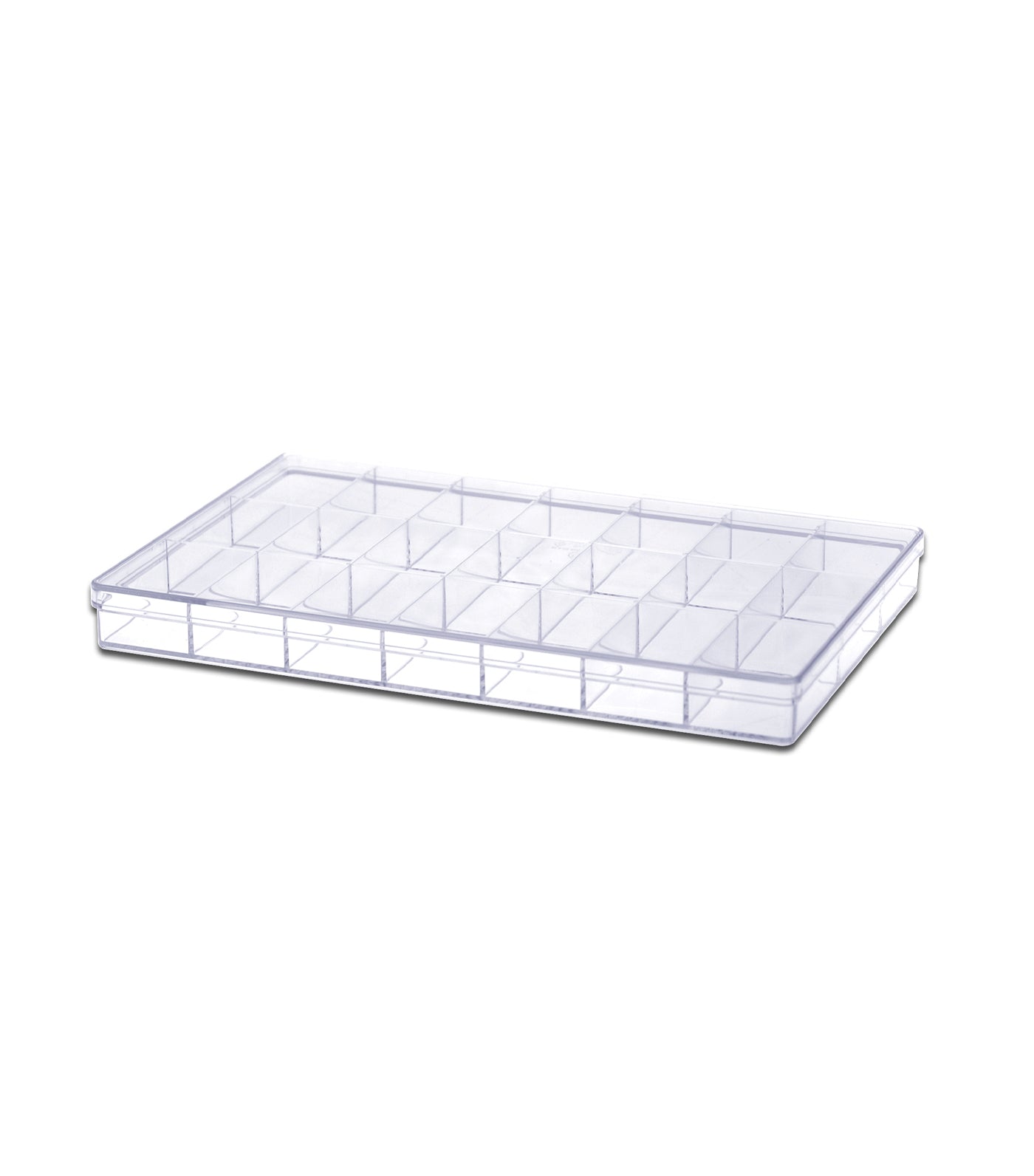 MakeRoom Transparent Organizer with Small Compartments