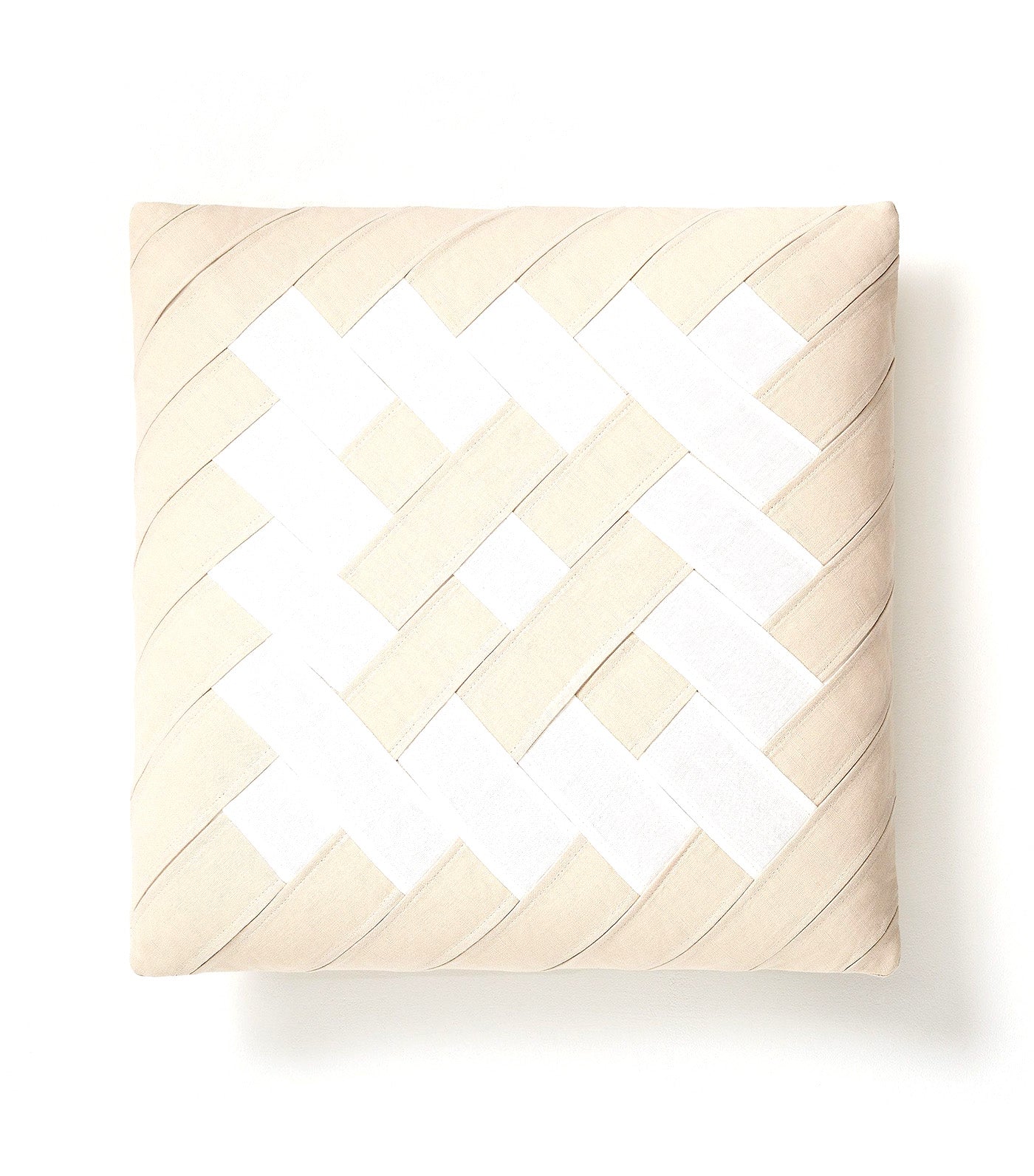 west elm Linen Strap Weave Pillow Cover
