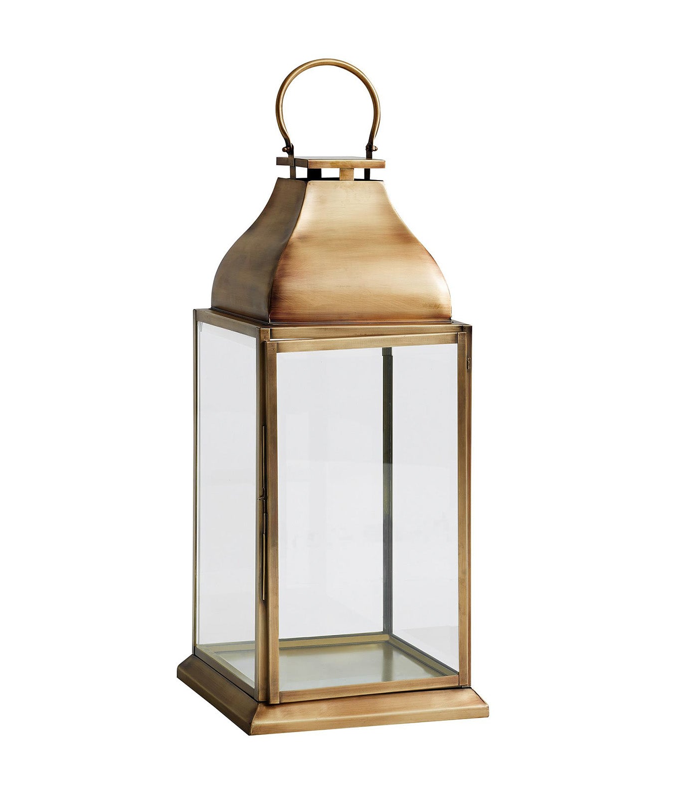 Pottery Barn Chester Lantern - Brass