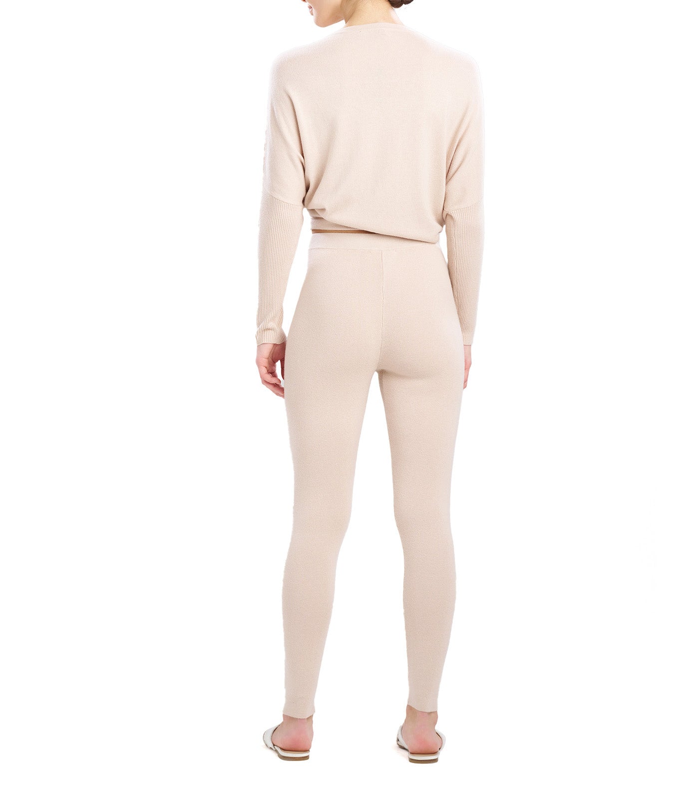 Indulge Cotton Knit Leggings Sand Dune