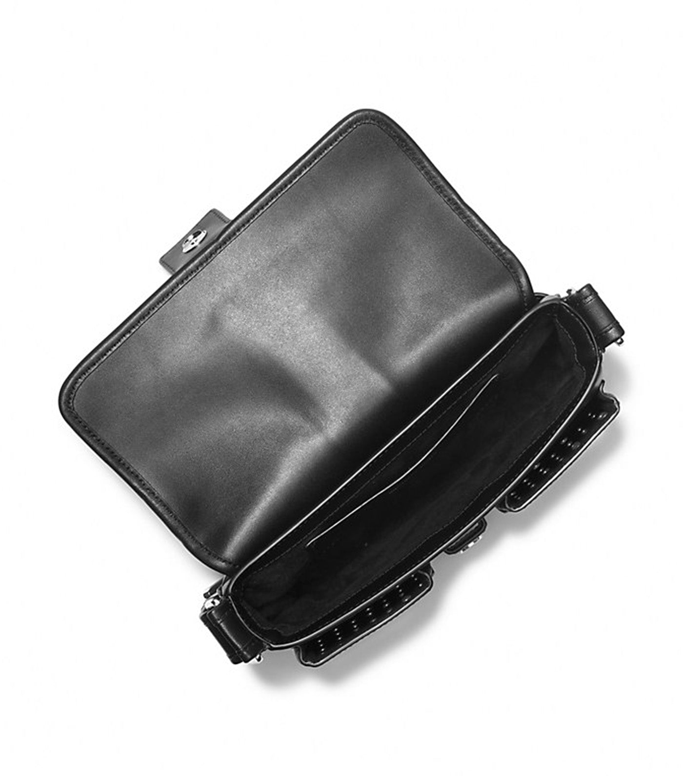 Colby Medium Grommeted Leather Shoulder Bag