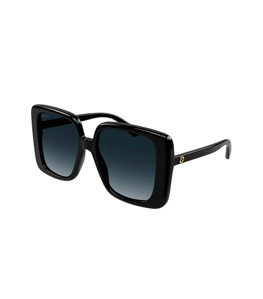 GG1314S 001 55 Oversized Sunglasses Black