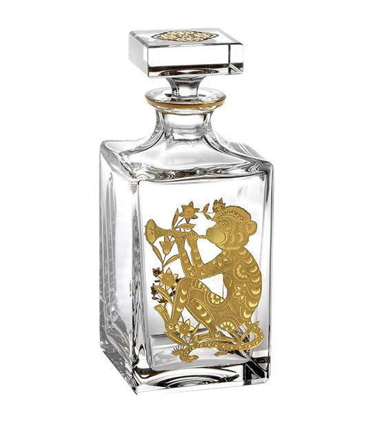 Golden Crystal Decanter