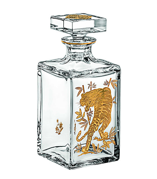 Golden Crystal Decanter