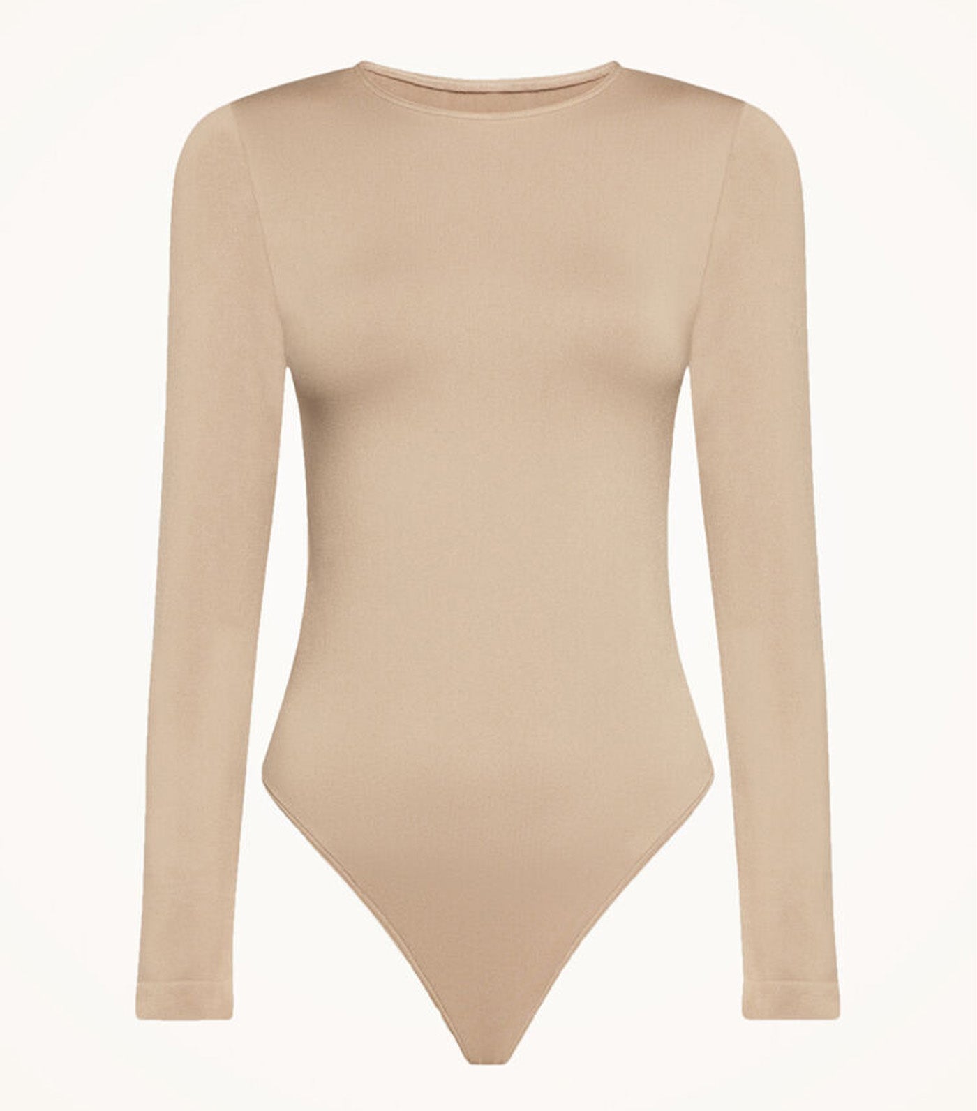 Aurora Shape String Bodysuit Café Au Lait