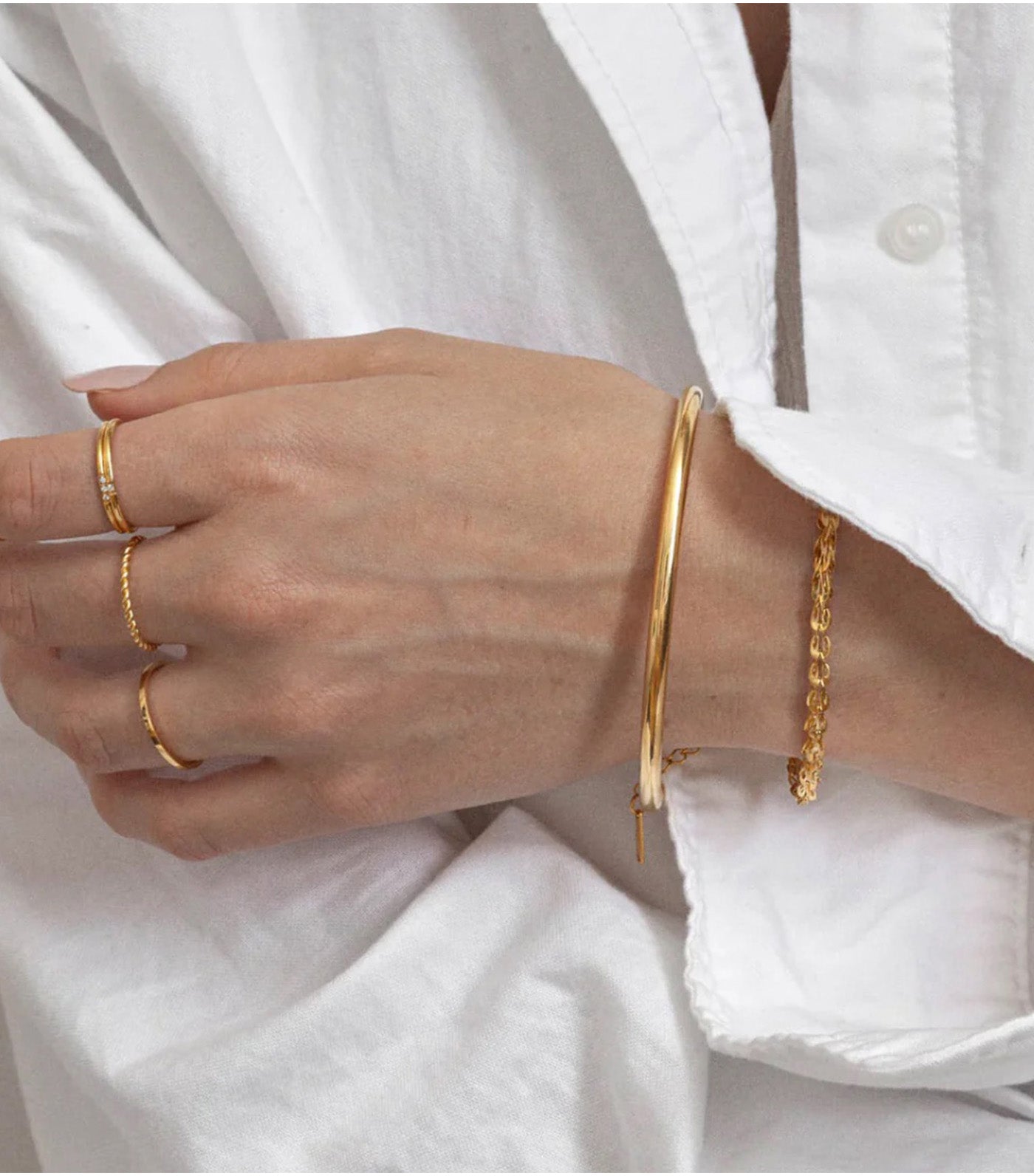 Celine Bismarck Inspired Chain Vintage Bracelet