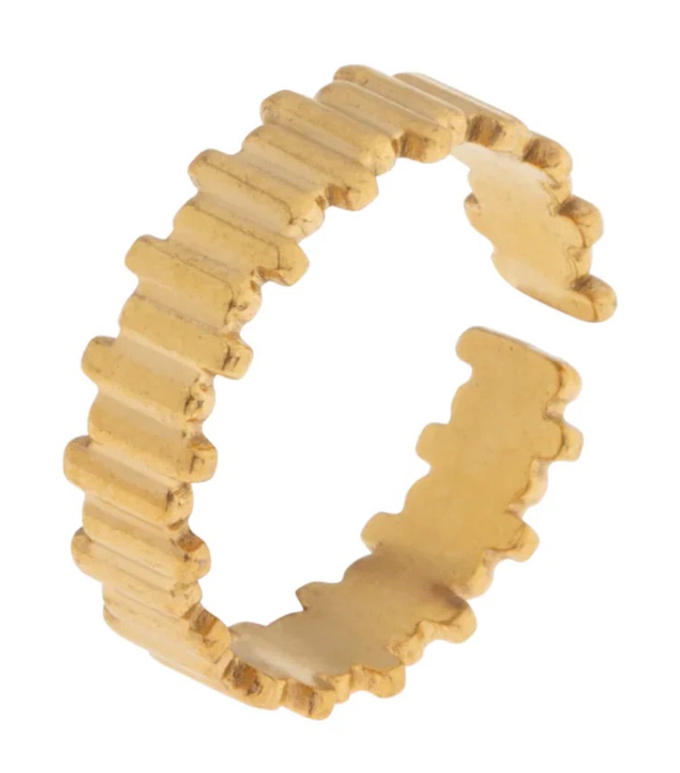 Cleo Sculpture Adjustable Ring