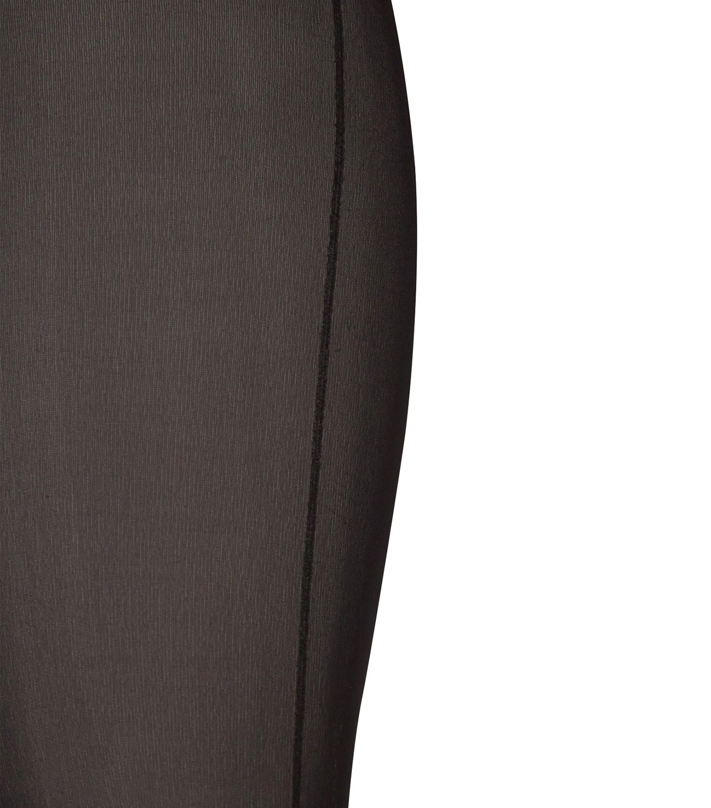 Individual 10 Back Seam Tights Black