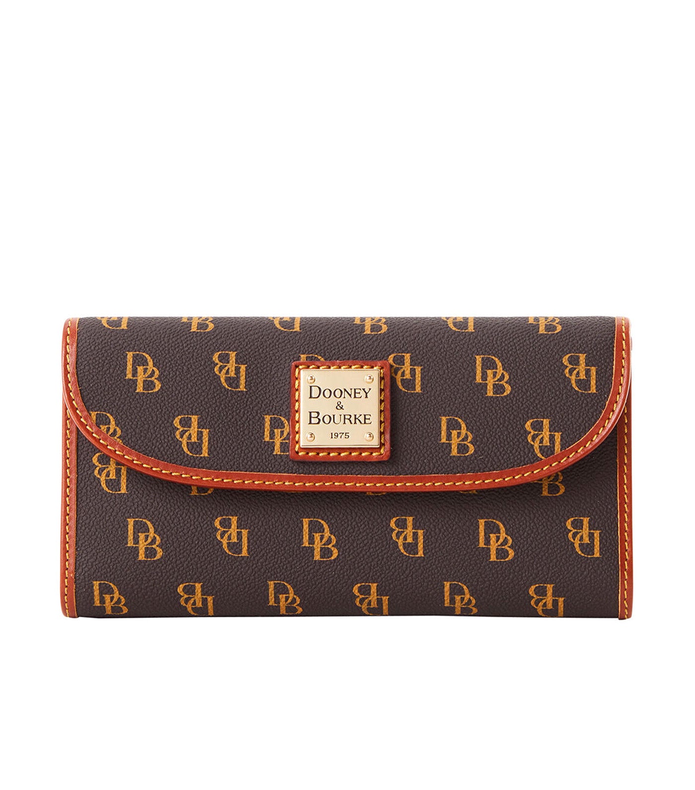 Gretta Continental Clutch Brown Tmoro