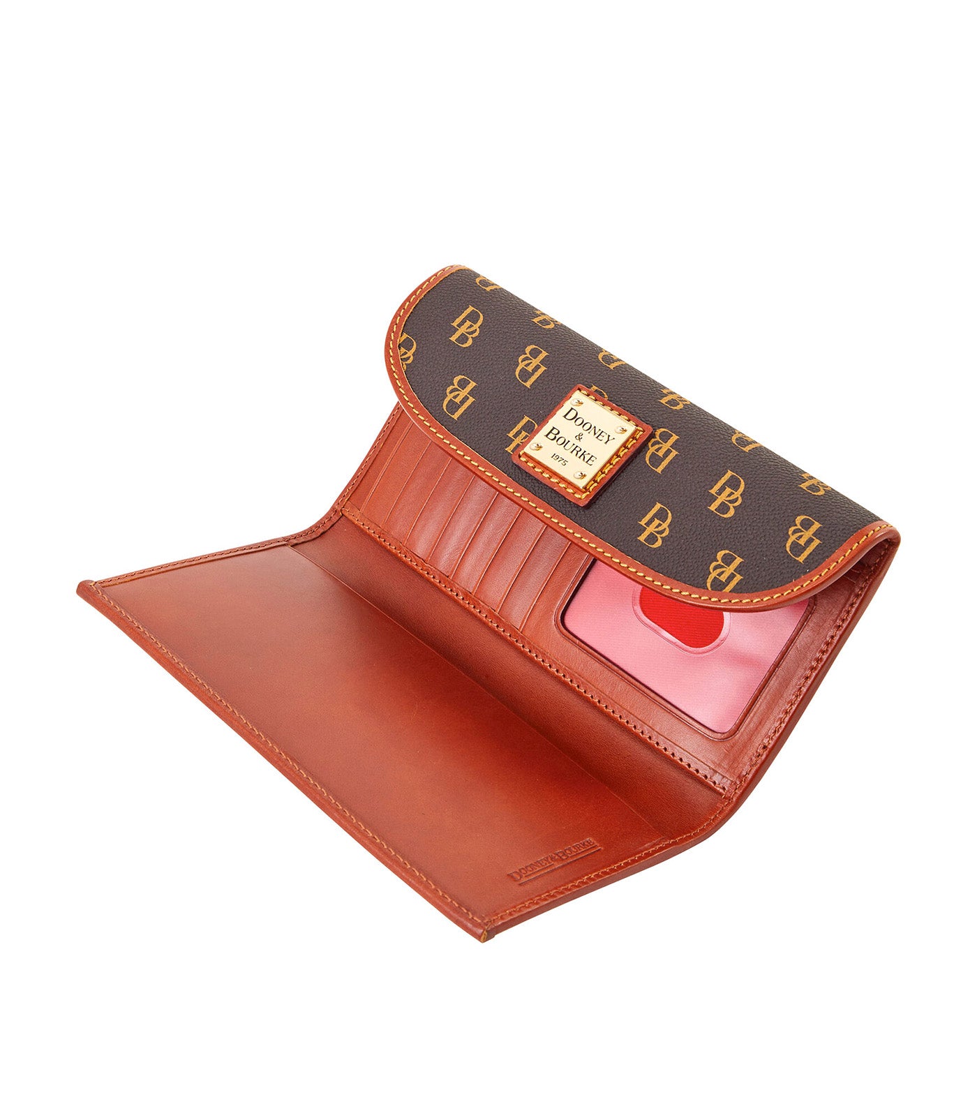 Gretta Continental Clutch Brown Tmoro
