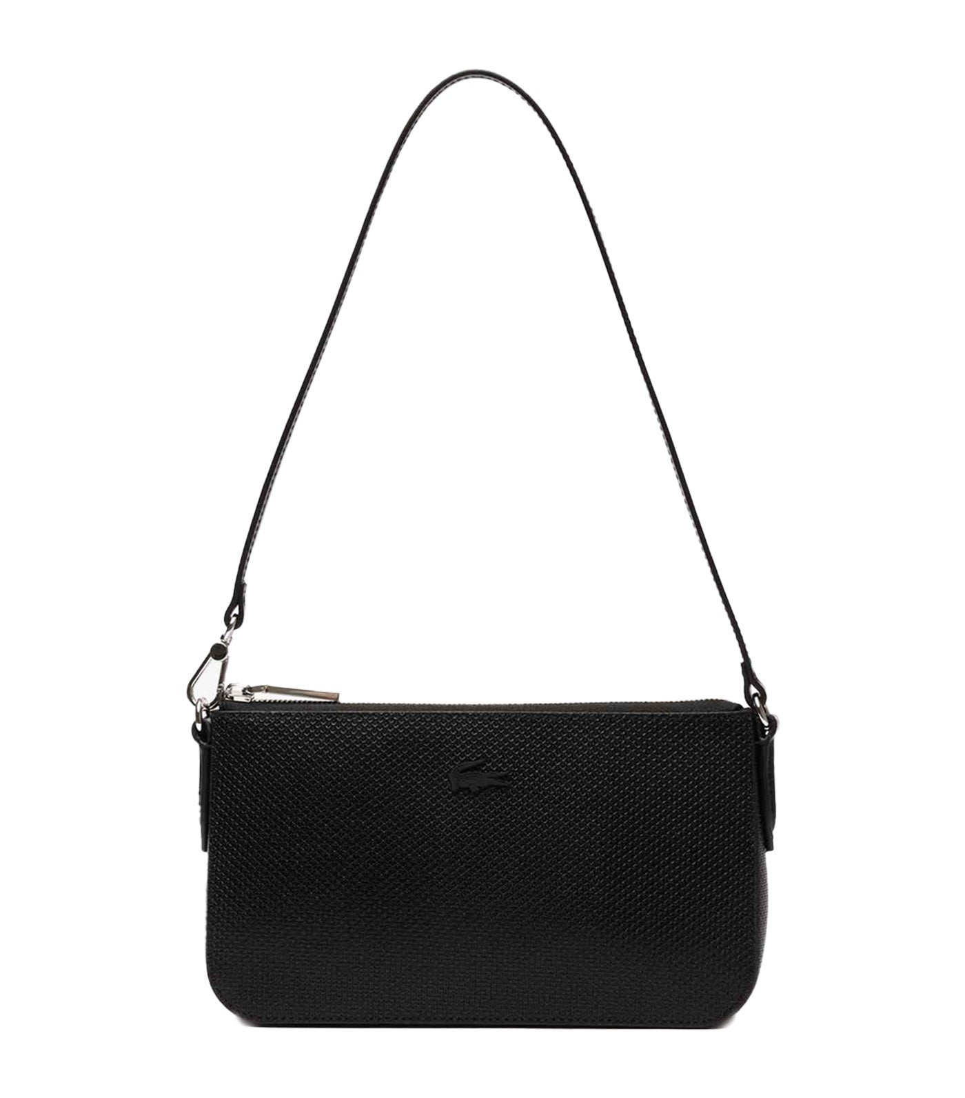 Women's Chantaco Classic Leather Shoulder Bag Noir