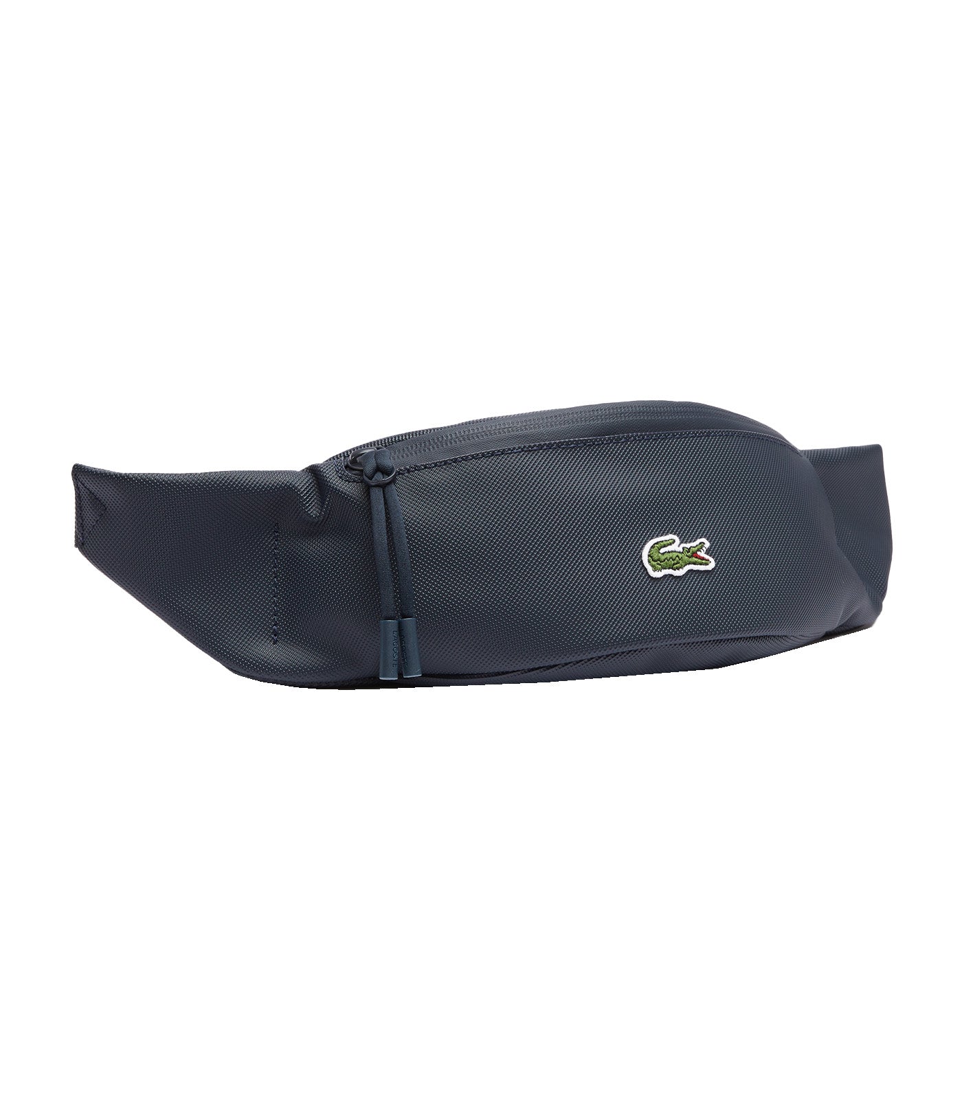 Men's Coated Canvas Zipped Waist Bag Eclipse