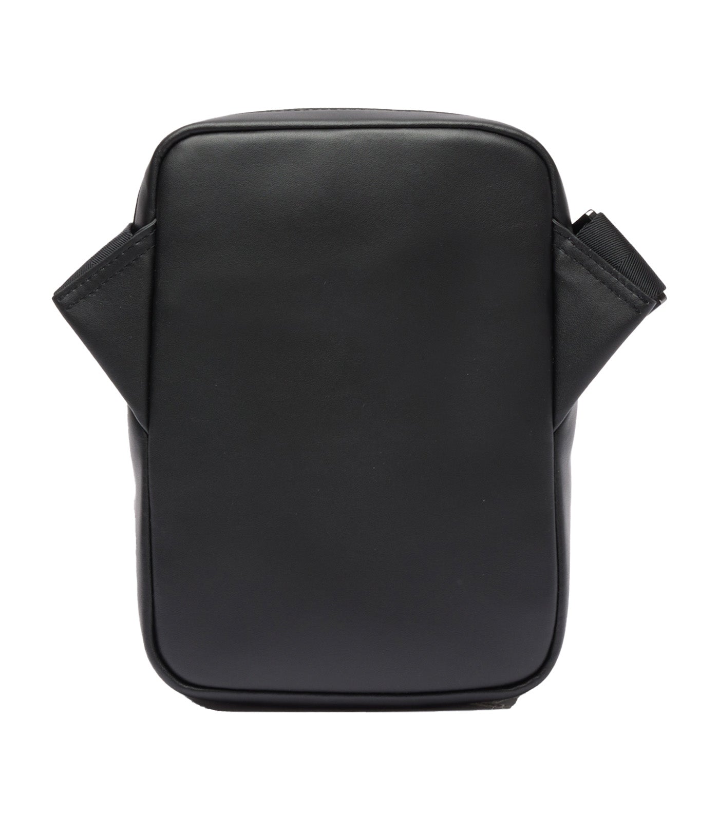 Men's Nomogramme Leather Print Vertical Satchel Noir