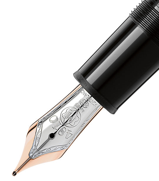 Meisterstück Rose Gold-Coated LeGrand Fountain Pen (M) Black