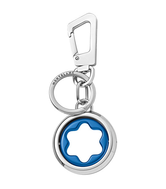 Meisterstück Spinning Emblem Key Fob Blue