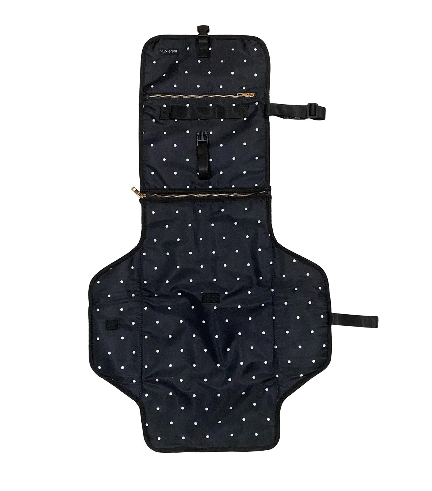 Stardust Diaper Clutch Black