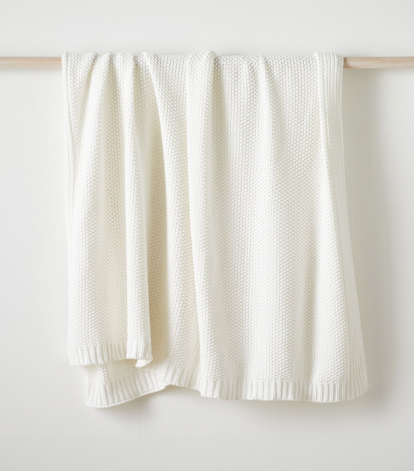 west elm Cotton Knit Throw