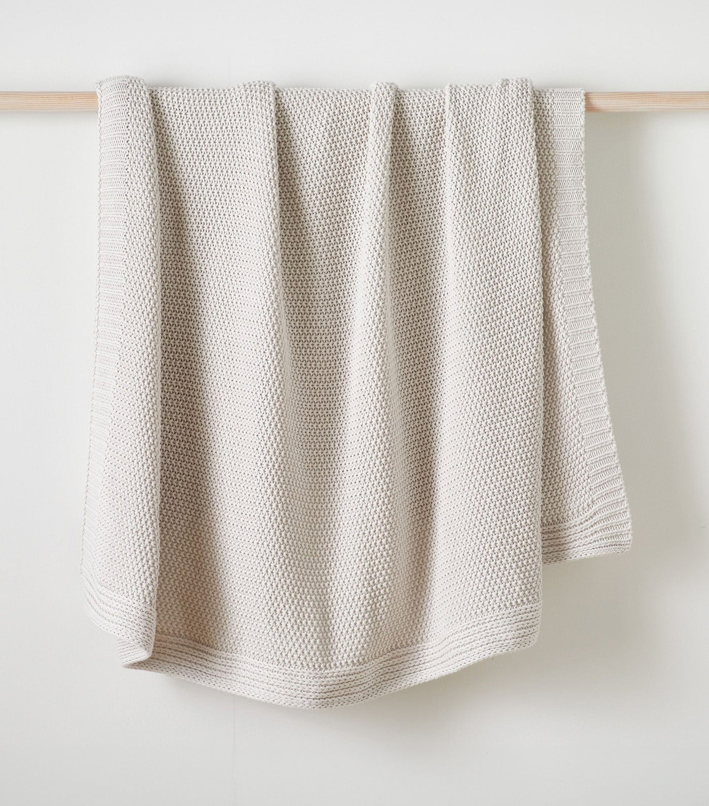 west elm Cotton Knit Throw