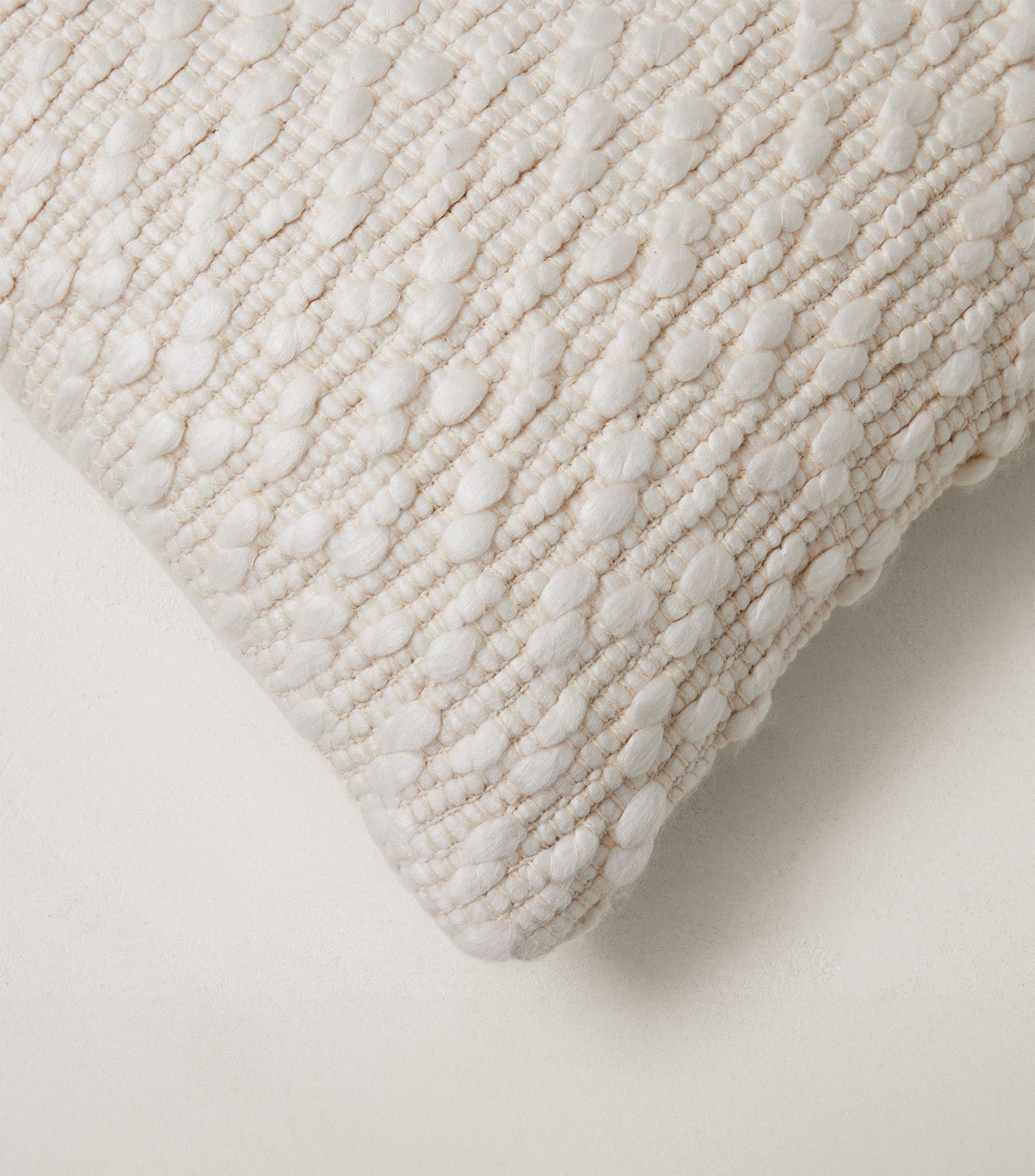 west elm Soft Corded Pillow Cover - Natural