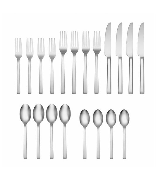 20-Piece Chef's Table 18/0 Stainless Steel Flatware Set