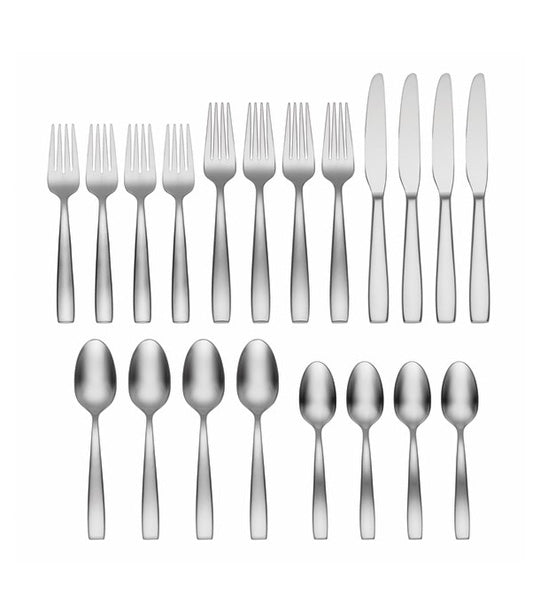 20-Piece Everdine 18/0 Stainless Steel Flatware Set