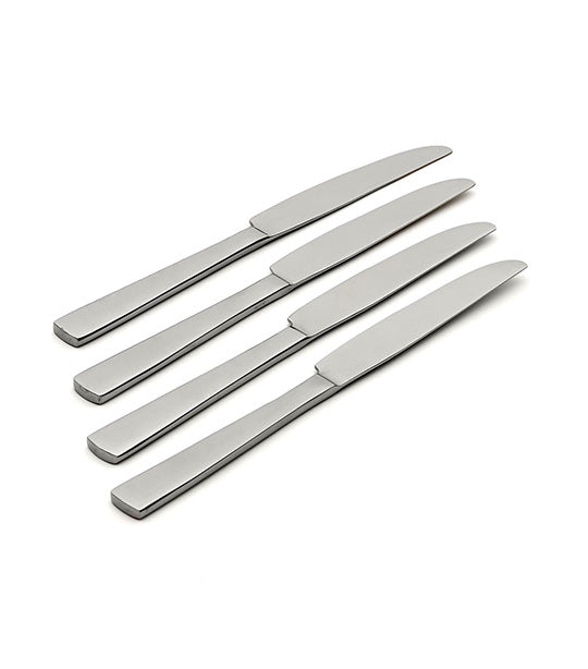 Set Of 4 Dinner Knives Nocha 18/0 Stainless Steel