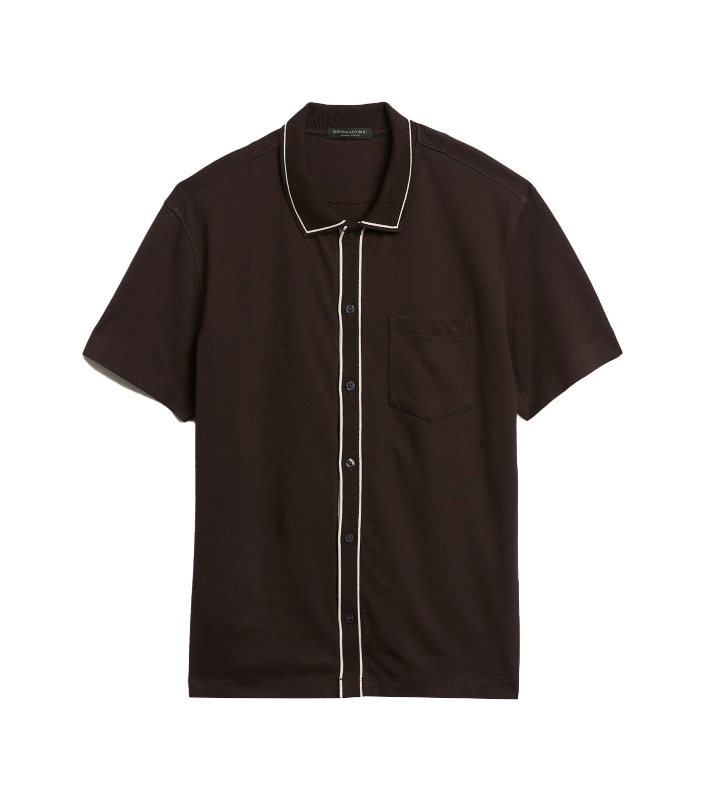 Luxury-Touch Polo Brown