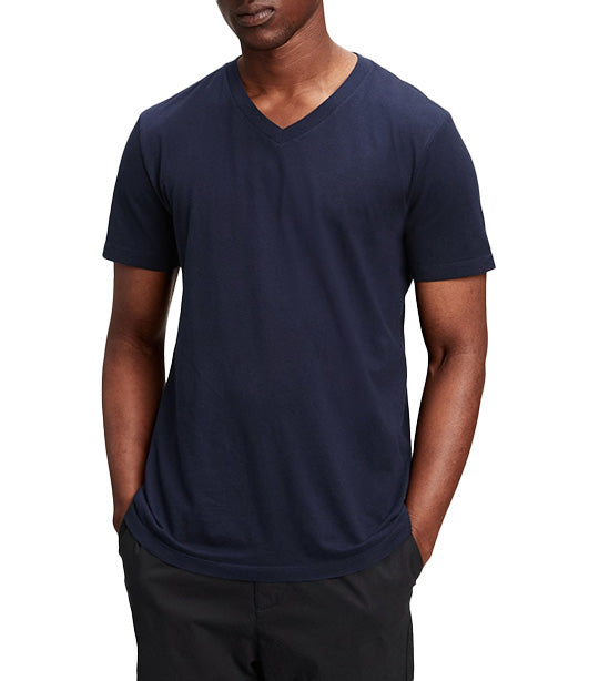 Cotton Classic V T-Shirt Tapestry Navy