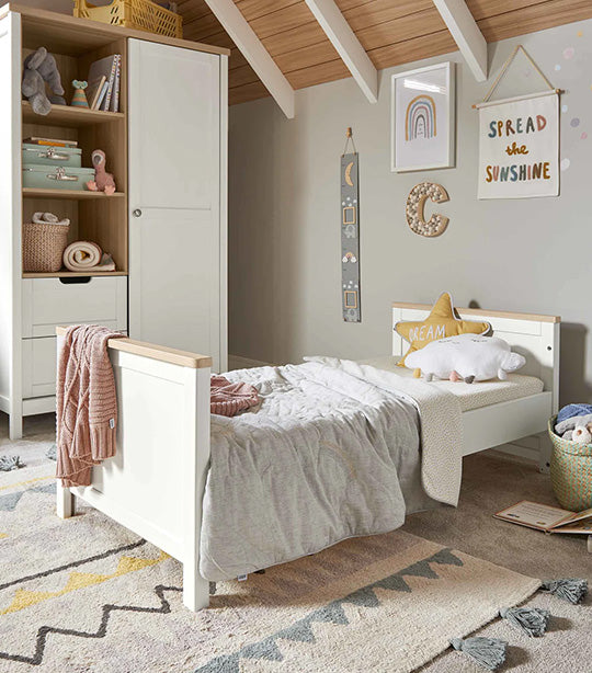 Harwell Cotbed White