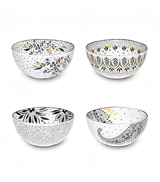 Portmeirion Sara Miller Artisanne Noir Collection