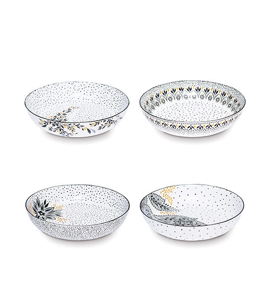 Portmeirion Sara Miller Artisanne Noir Collection