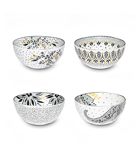 Portmeirion Sara Miller Artisanne Noir Collection