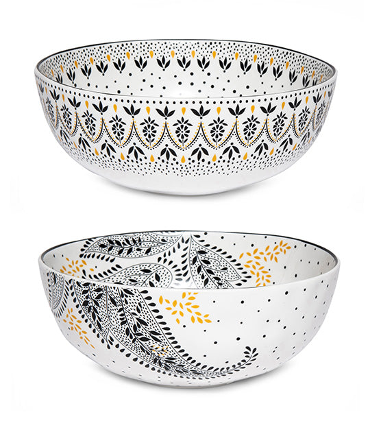 Portmeirion Sara Miller Artisanne Noir Collection