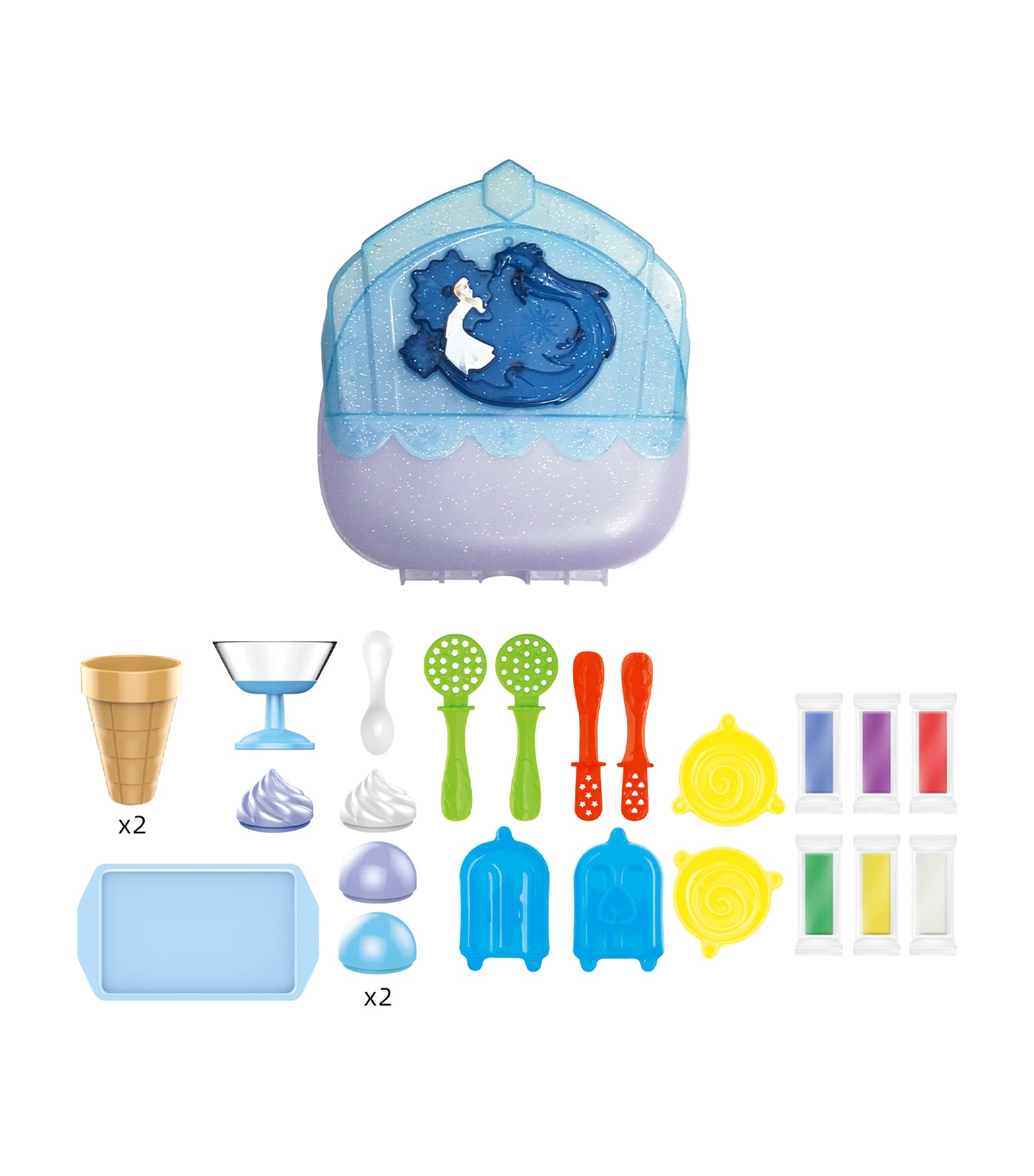 Frozen Clay Dessert Satchel Set